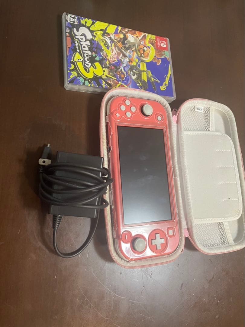 Nintendo Switch Lite ピンク 本体 + スプラマリンさん専用