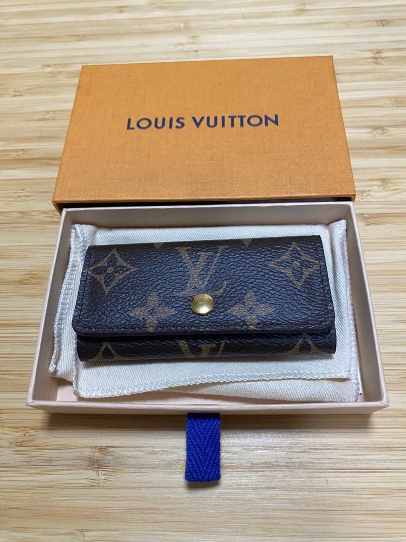ルイヴィトン　ミュルティクレ4連　モノグラム　キーケース