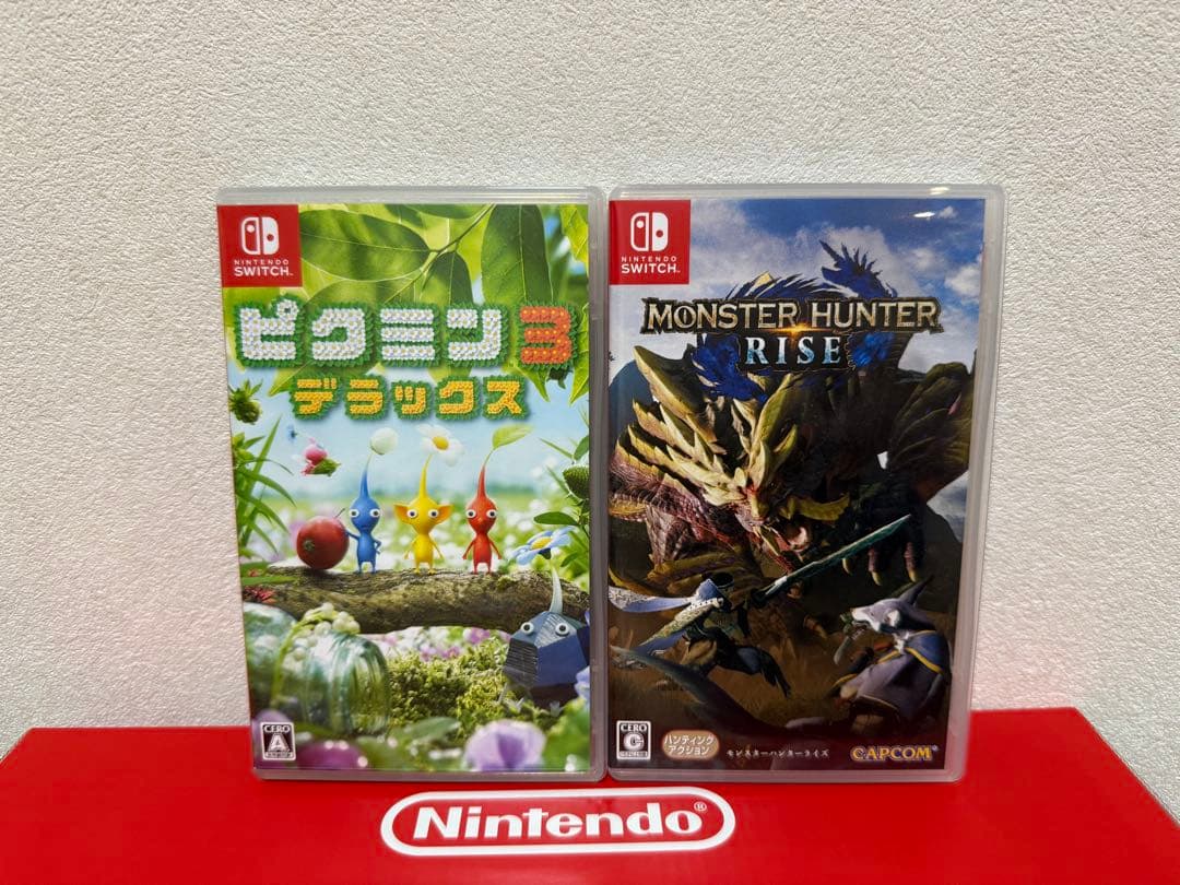 美品　Nintendo Switch 本体 ソフト4本セット