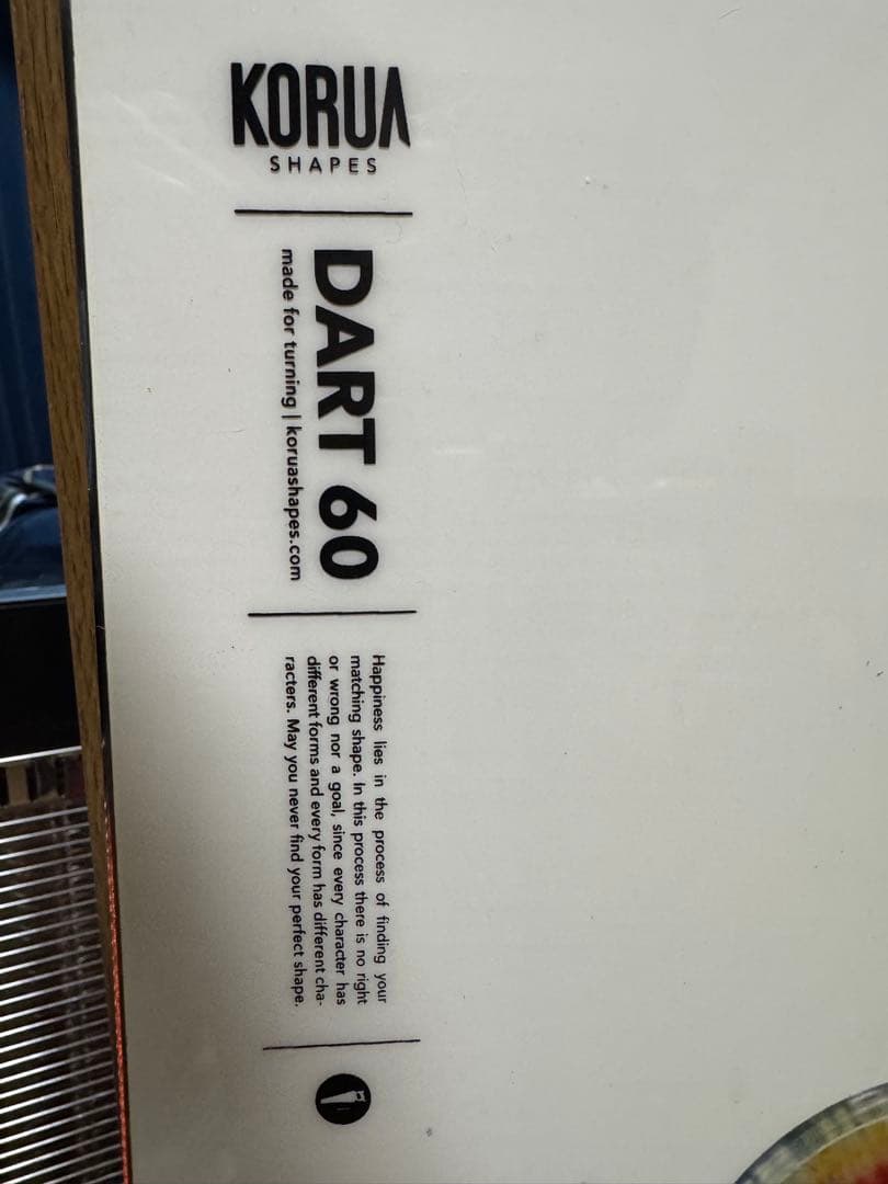 KORUA SHAPES DART 60 スノーボード