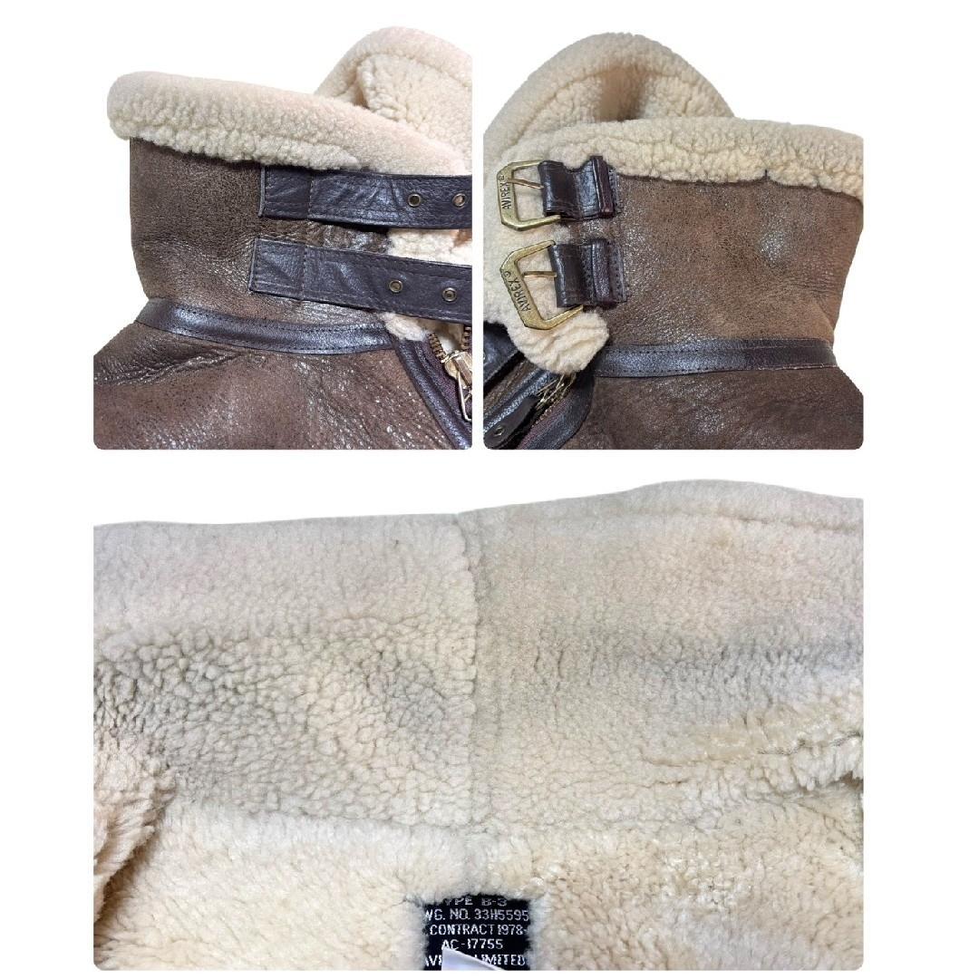 サイズ40 アヴィレックス B3 ムートンフライトジャケット AC-17755