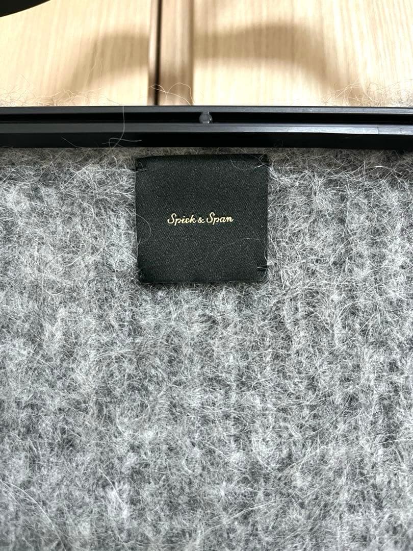 【美品】2024AW Spick & Span アルパカ混ニットベスト