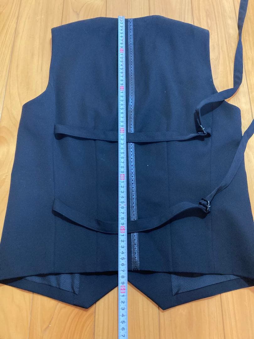 ★ナンバーナインnumber nineベスト06紐ジレレザーアンダーカバー