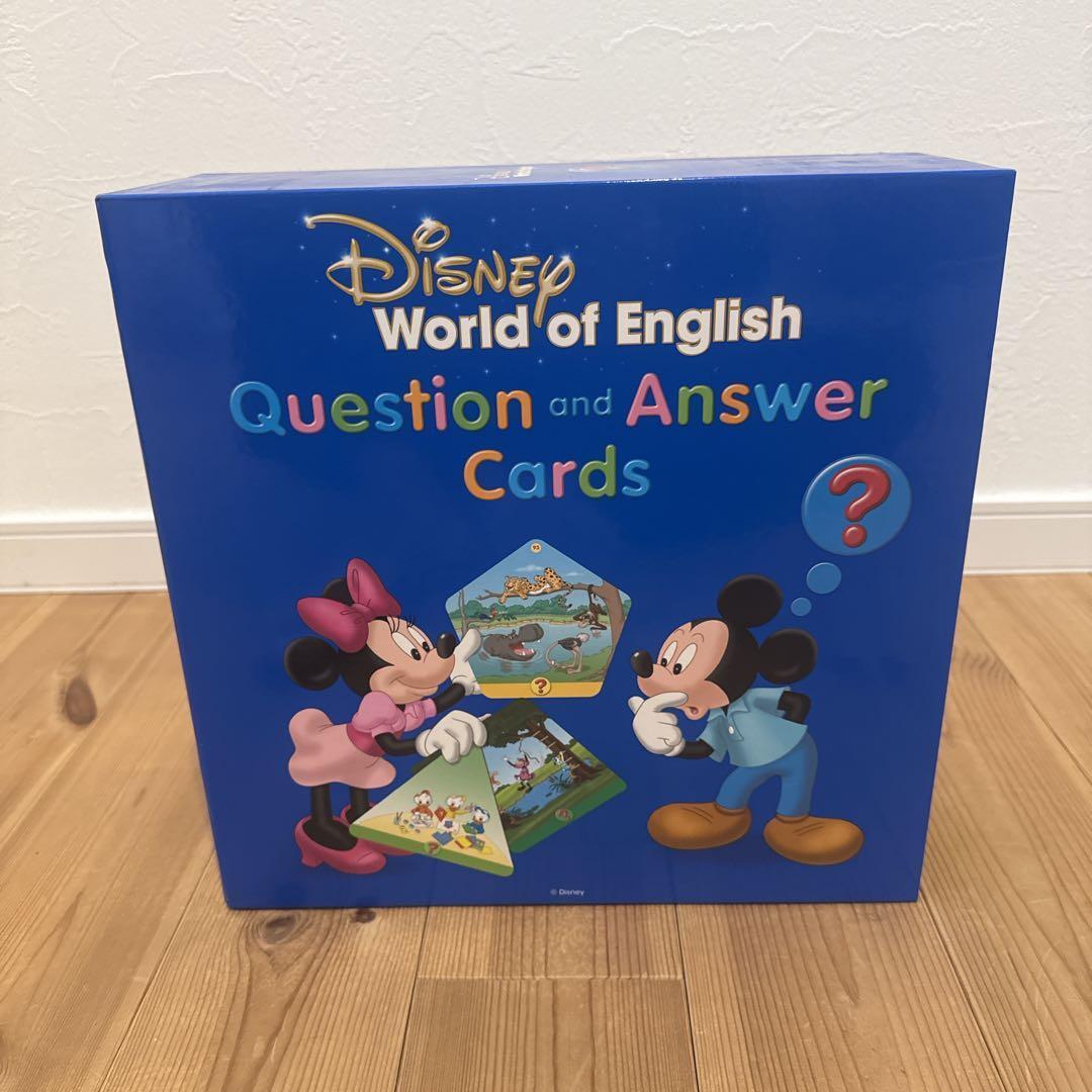 Q&Aカード　最新版　ディズニー英語　DWE