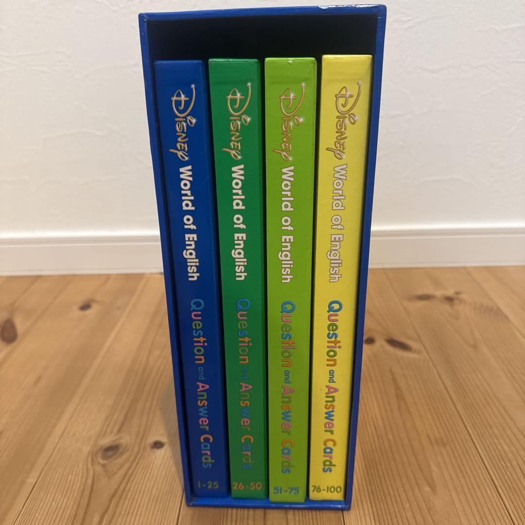 Q&Aカード　最新版　ディズニー英語　DWE