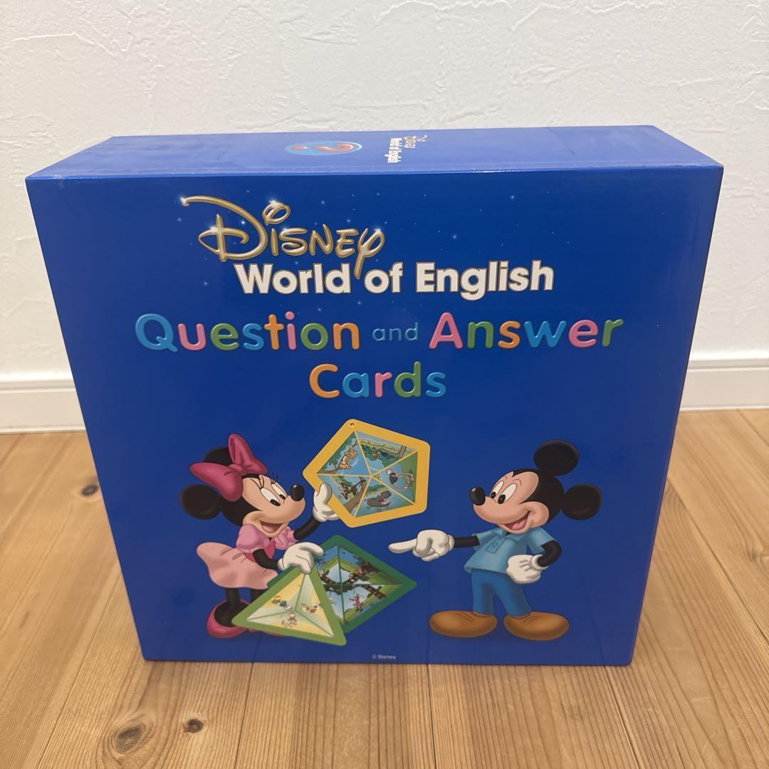 Q&Aカード　最新版　ディズニー英語　DWE