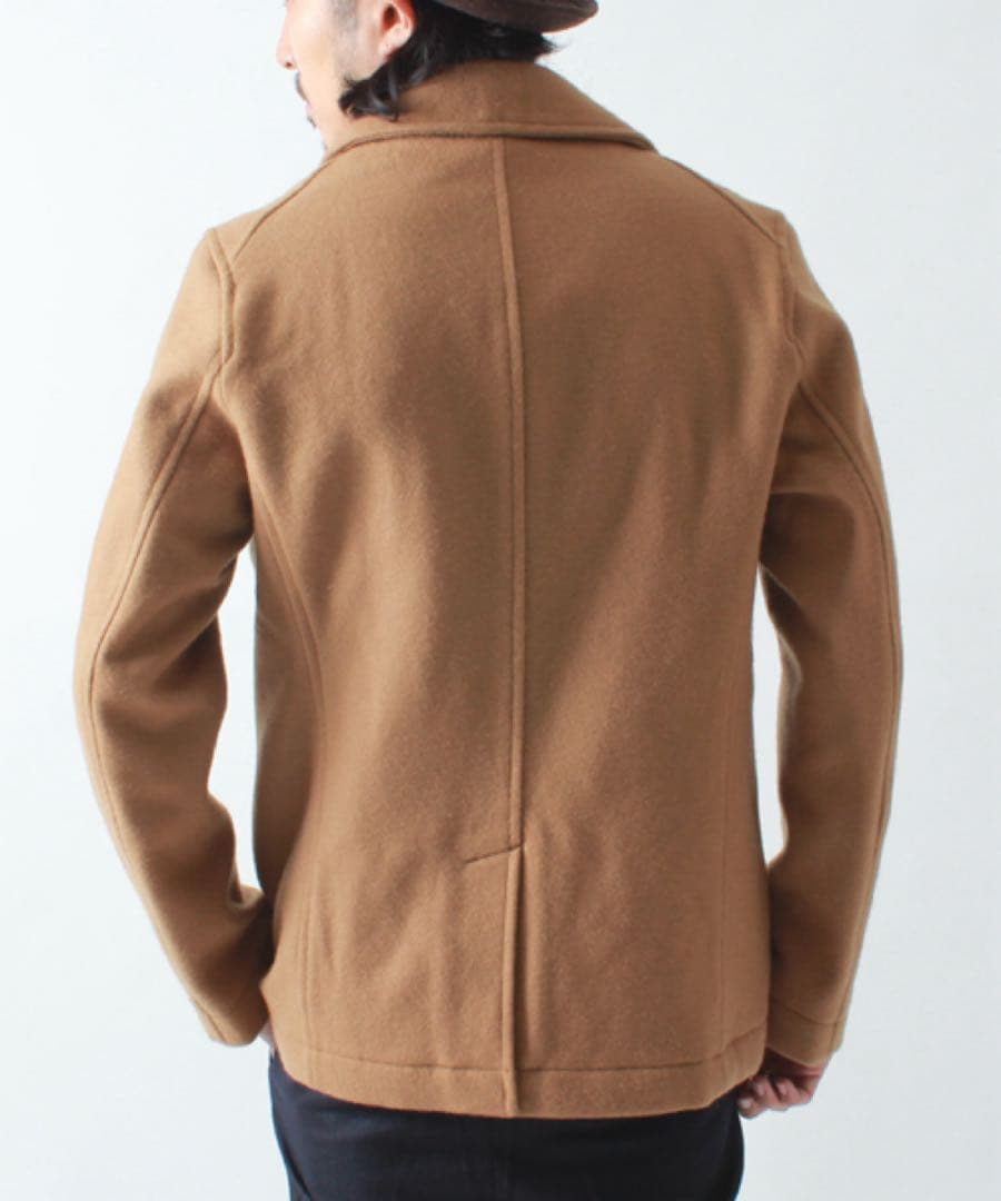 未使用に近い！ビームス　メルトンPコート　BEAMS