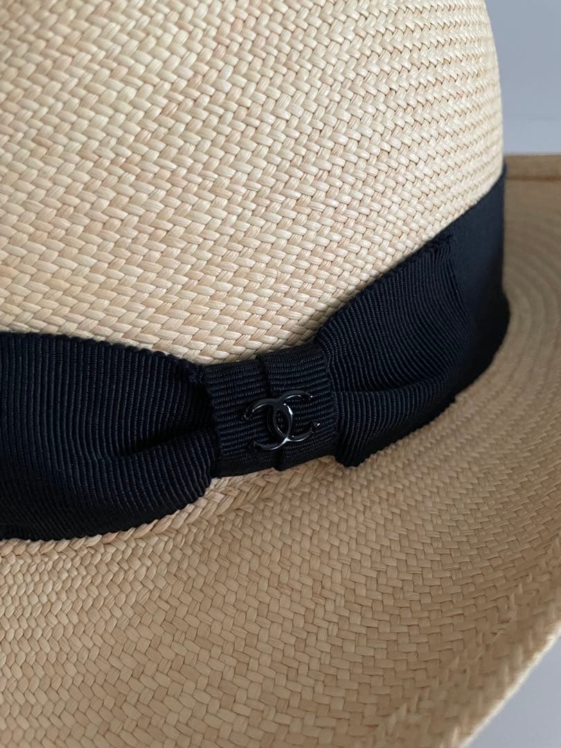 今週末限定値下げ‼️CHANELハット麦わら帽子