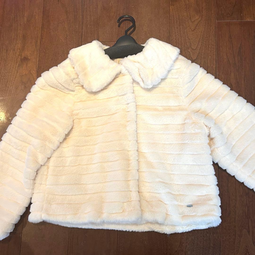 『メゾピアノ』　ファーブルゾン　160cm