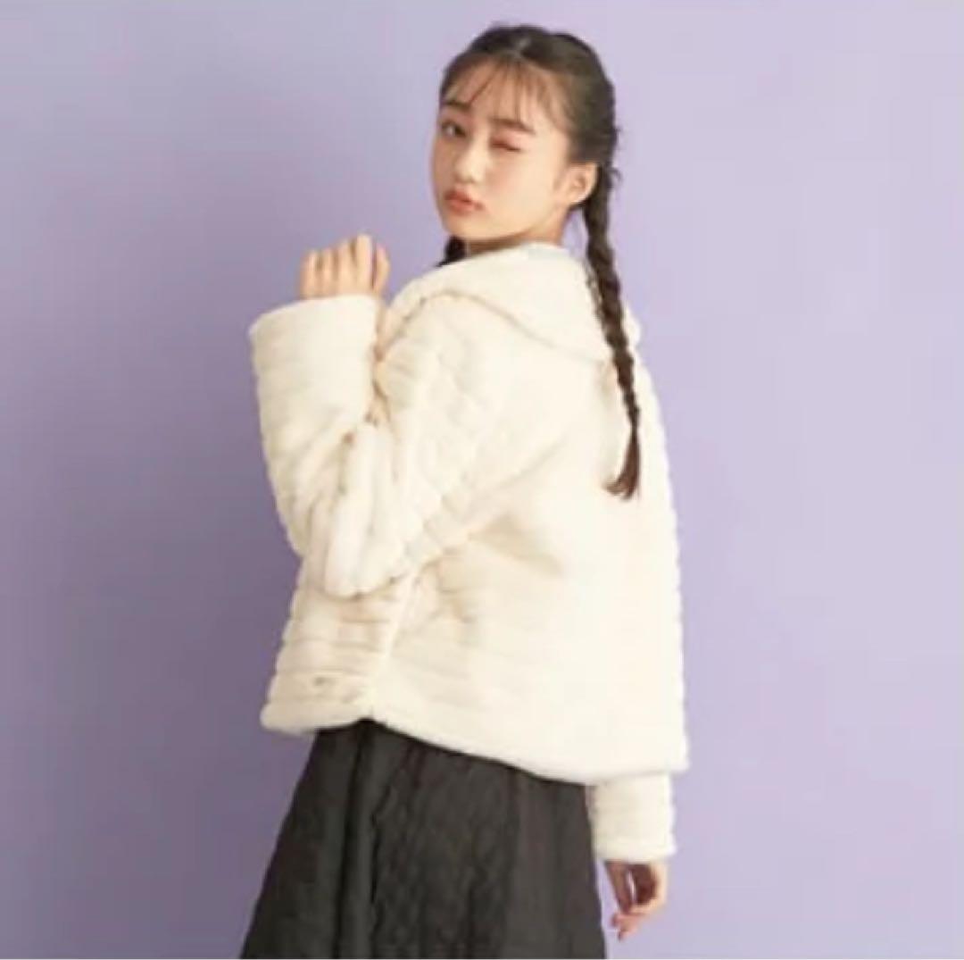 『メゾピアノ』　ファーブルゾン　160cm