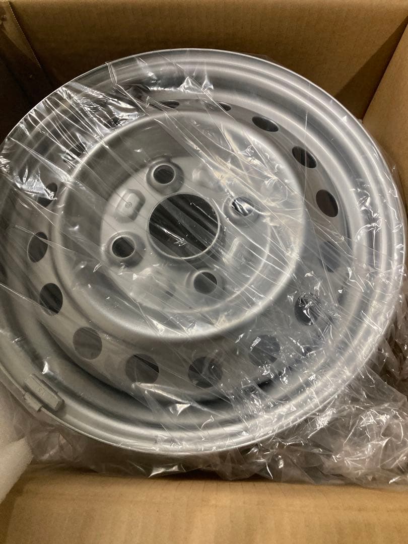 ダイハツ　純正スチールホイール　12インチ　新車外し　4本セット　送料込み