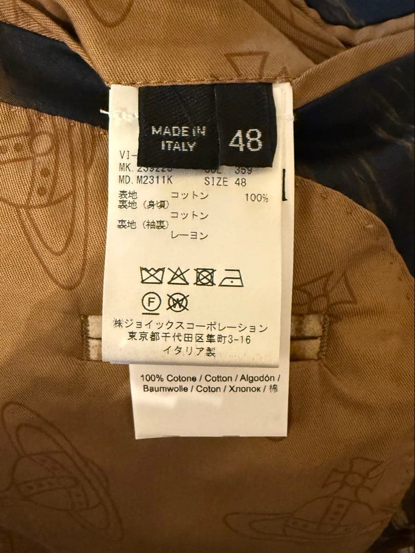 Vivienne Westwood メンズ インポートセットアップ 48