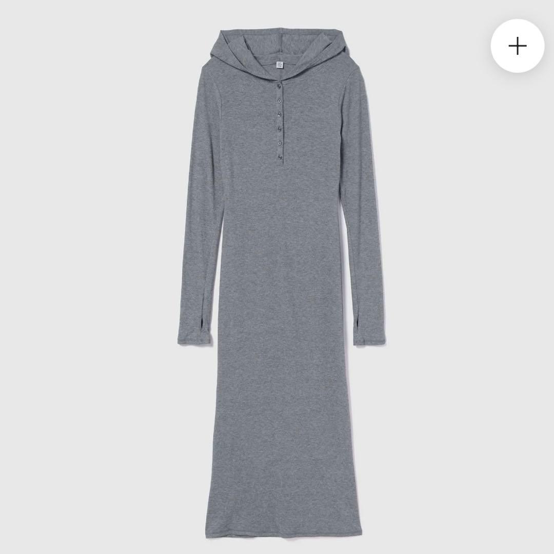 Hoodie Slimカットドレス　シールームリン