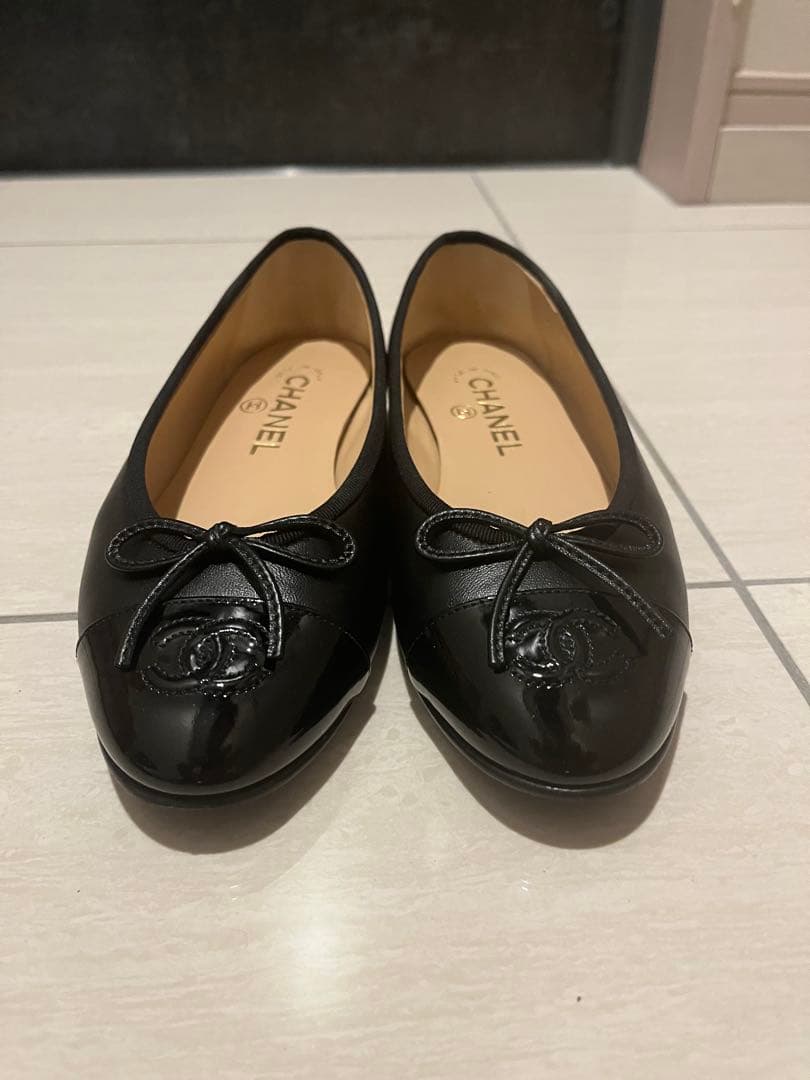 極美品　CHANEL バレリーナ　36 シャネル