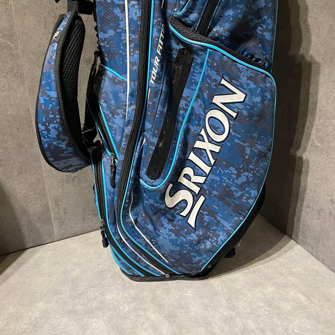 希少 スリクソン SRIXON ダンロップ　迷彩 スタンド キャディバッグ