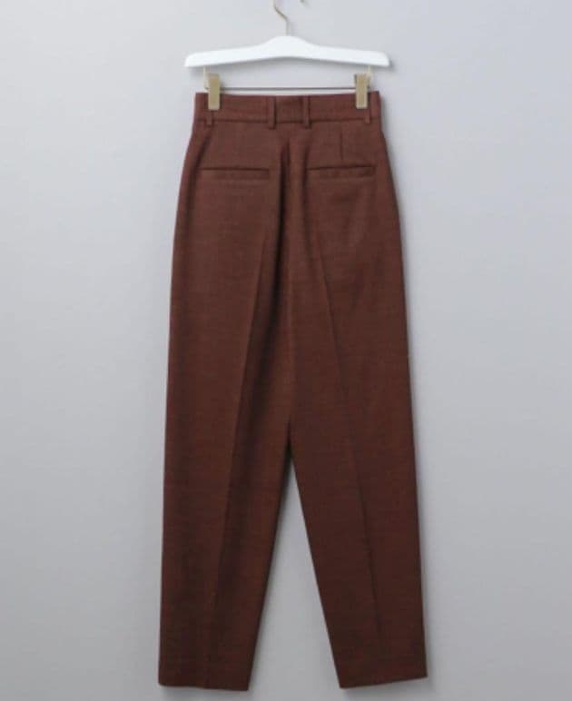 6 ROKU TUCK PANTS/パンツ　36 ブラウン