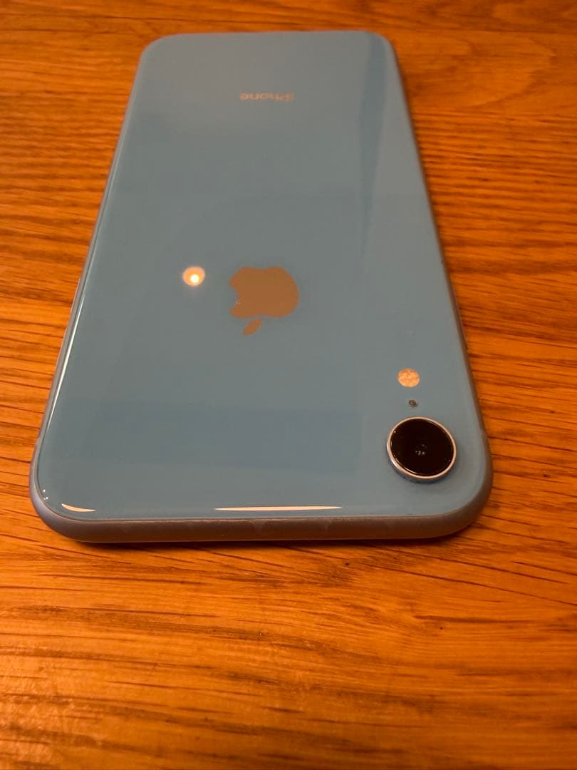 iPhone XR 64GB ブルー 箱付き 美品　【値下げ】