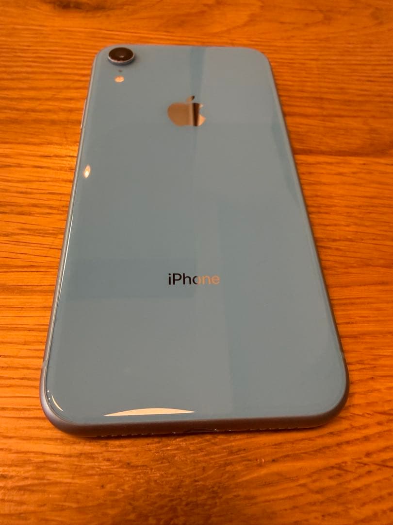 iPhone XR 64GB ブルー 箱付き 美品　【値下げ】