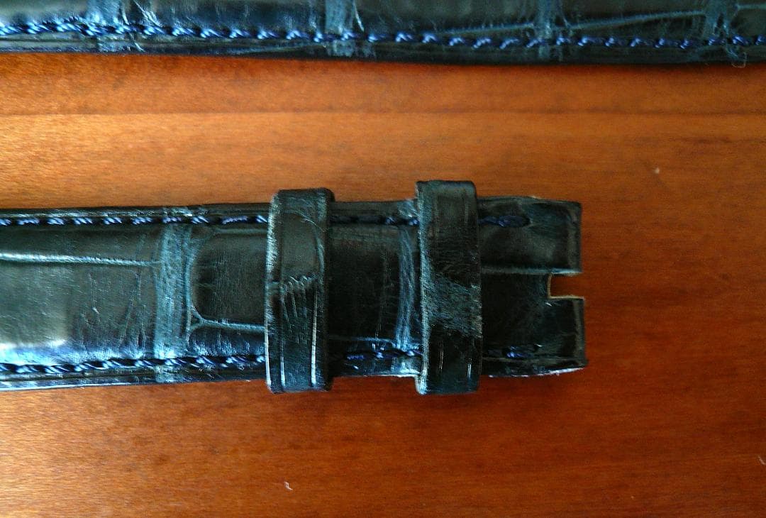 FRANCK MULLER クロコダイルストラップ 濃紺 純正