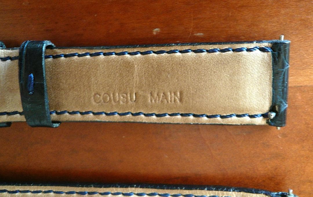 FRANCK MULLER クロコダイルストラップ 濃紺 純正