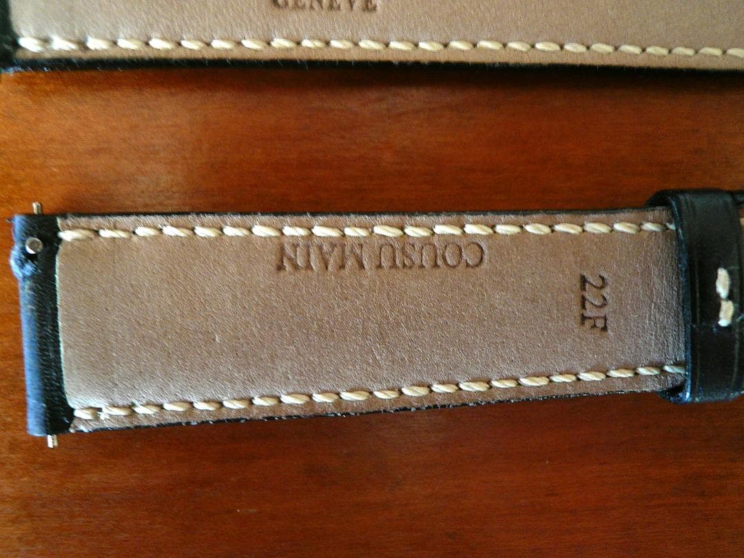 FRANCK MULLER クロコダイルストラップ 濃紺 純正