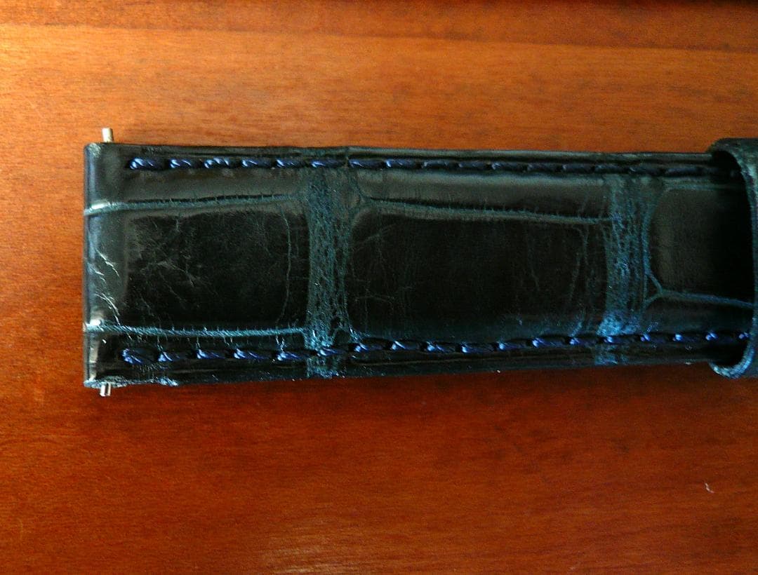 FRANCK MULLER クロコダイルストラップ 濃紺 純正