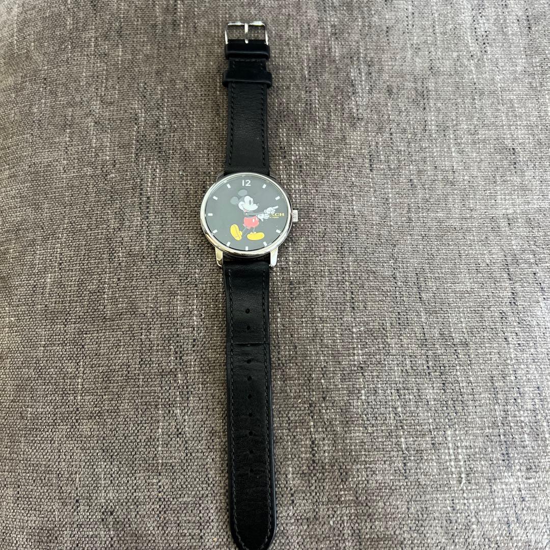 最終値下【レア】コーチ COACH ミッキーマウス　腕時計　正規品