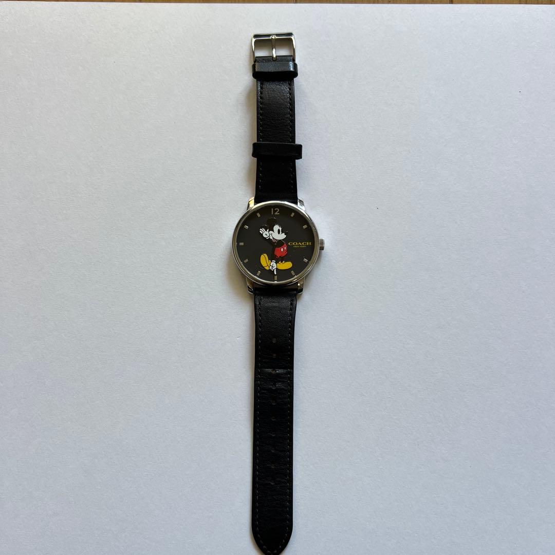 最終値下【レア】コーチ COACH ミッキーマウス　腕時計　正規品