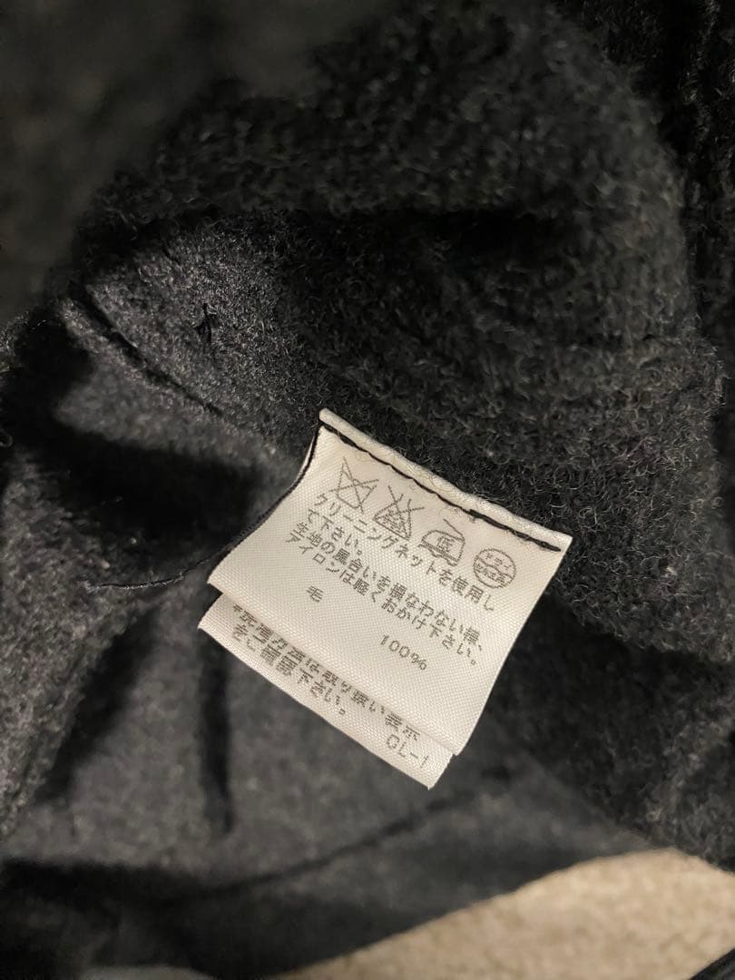 あんこ⭐︎ZUCCA ダークグレー ウールピーコート