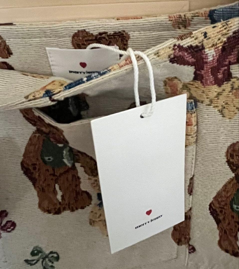 merry jenny bear and bearジャガードジャンスカ