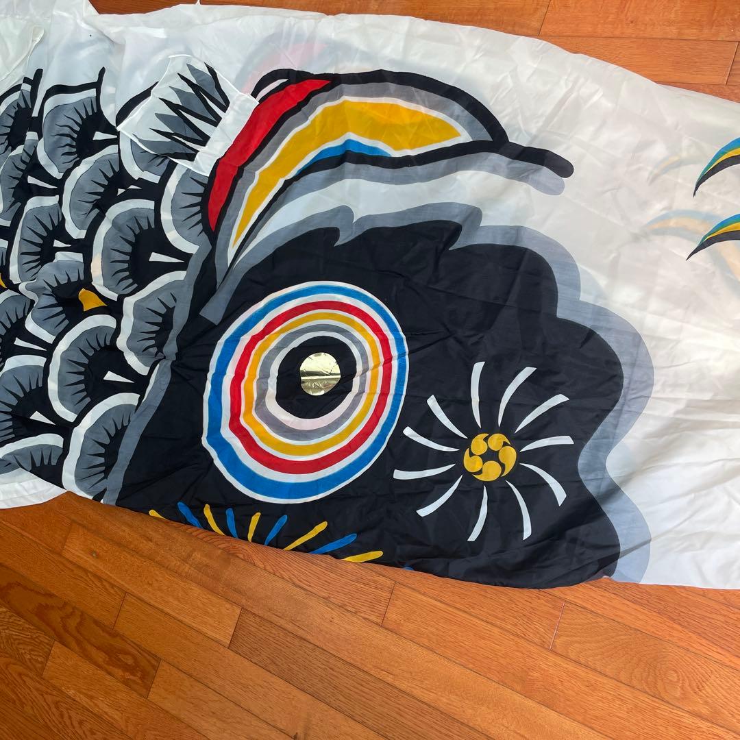 太郎鯉 東レナイロン　鯉のぼりセット　黒5m赤4m青4m吹流5m