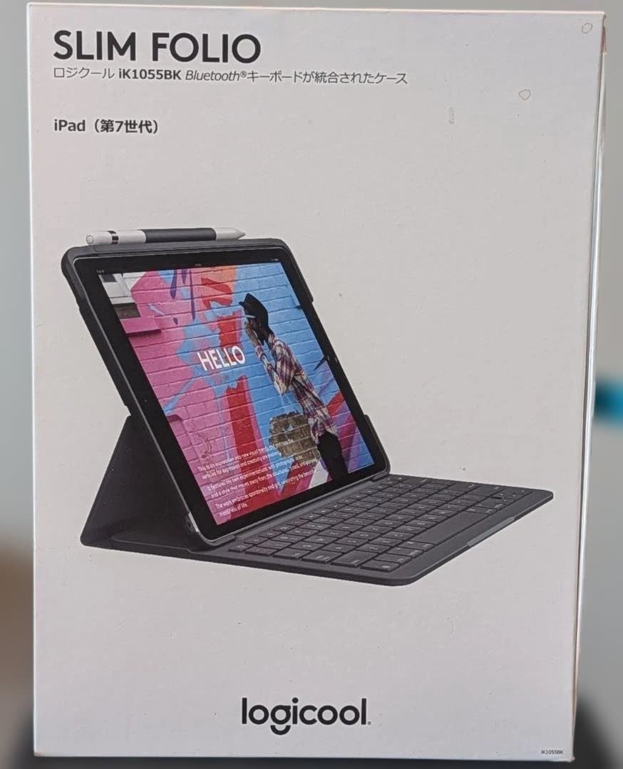 logicool SLIM FOLIO iPadケース　iK1055BK