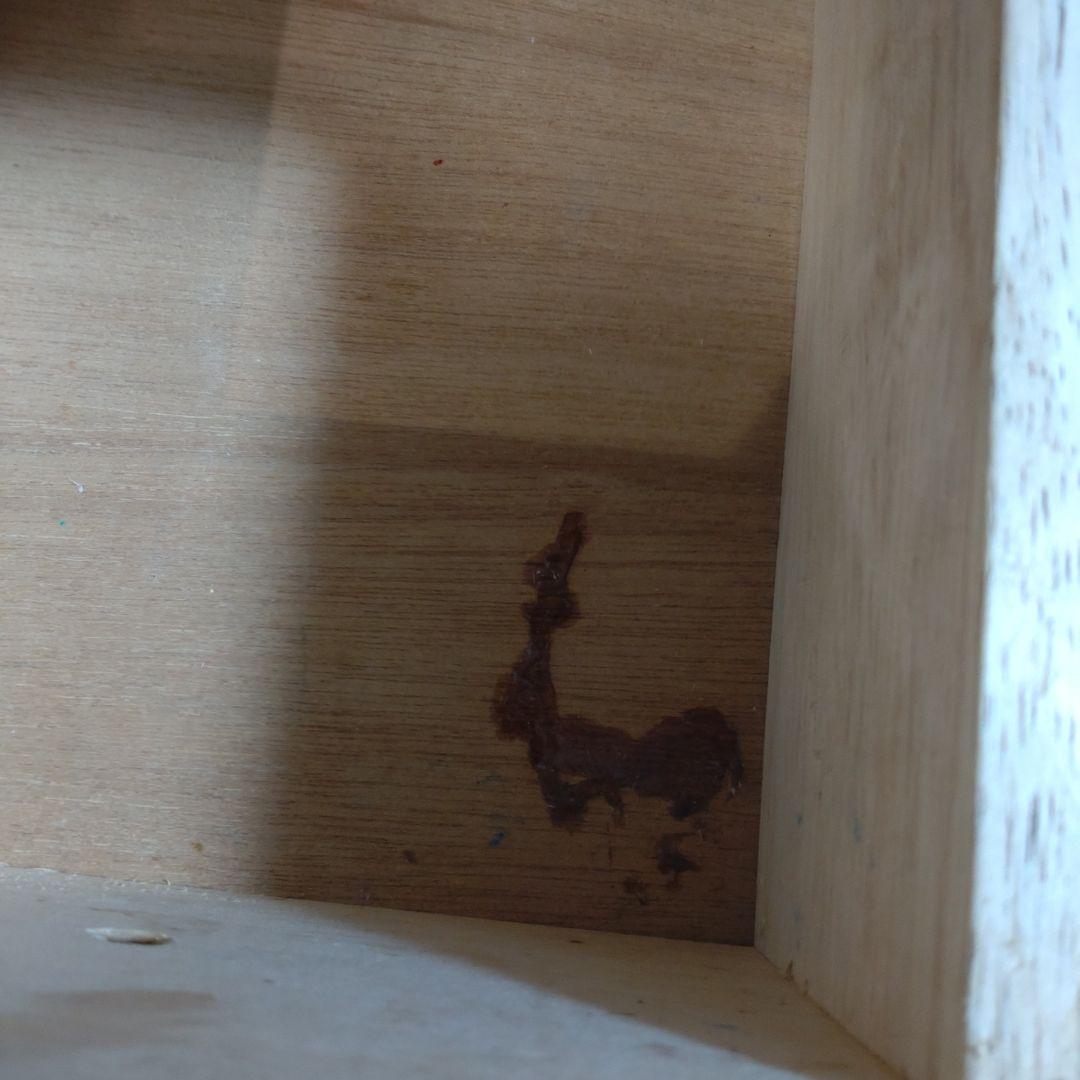 【訳あり品】ラタン　キャビネット ガラス扉付き 収納棚