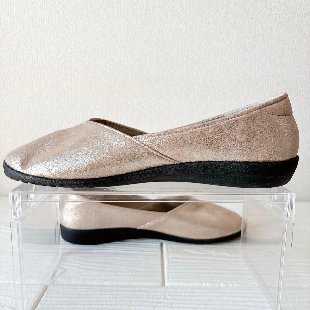 試着のみ✨タビリラ マリー マルゴ 足袋 フラットシューズ パンプス 23.5