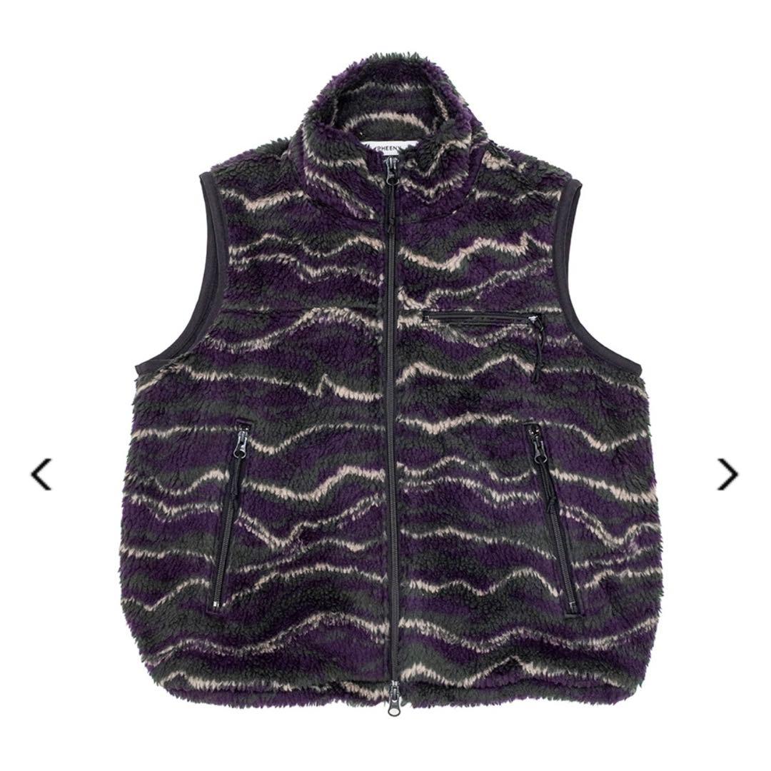 限定価格★pheeny Wave boa vest pheeny