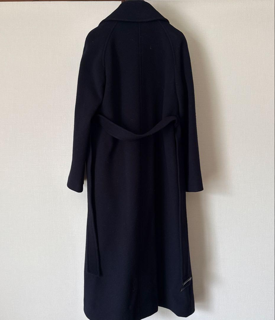 【allureville】スプリットラグランロングコート