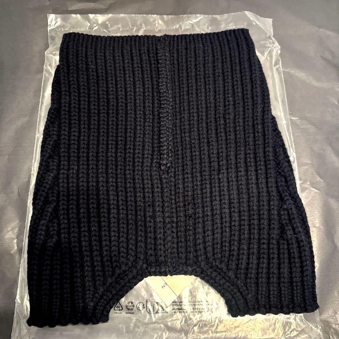 DRIES VAN NOTEN ジップアップ ウールマフラー