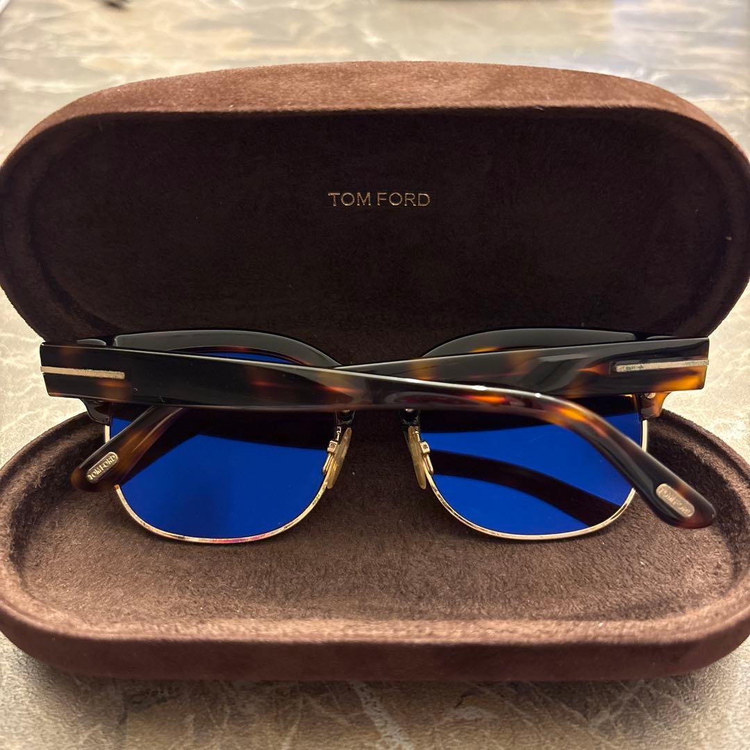 【美品】トムフォード TOM FORD サングラス TF597 べっ甲
