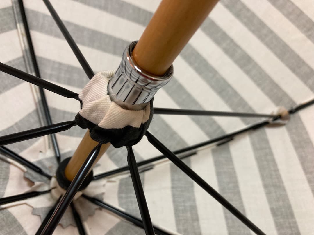 Traditional Weatherwear ストライプ柄長傘