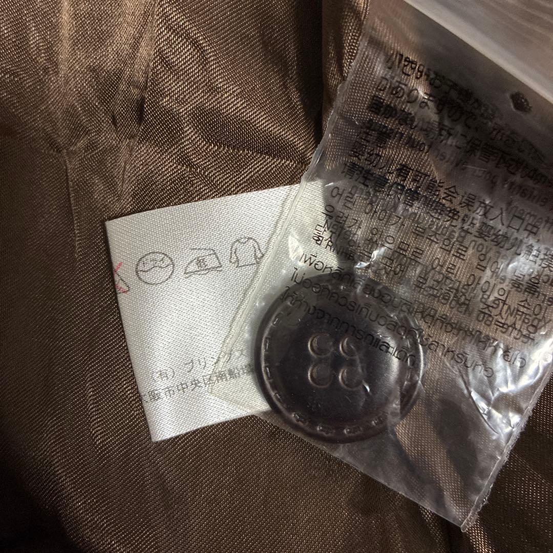 DECOSTER ヤク　ウールコート【9】ダークブラウン　高級　肌触り良い