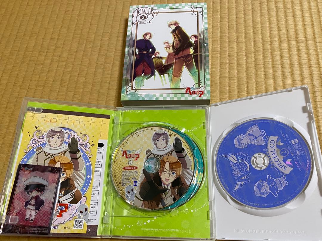 ヘタリア The Beautiful World アニメイト限定収納ボックス付き