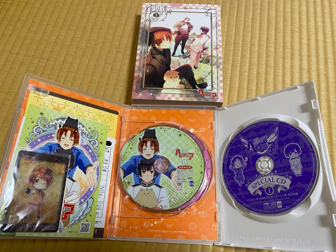 ヘタリア The Beautiful World アニメイト限定収納ボックス付き