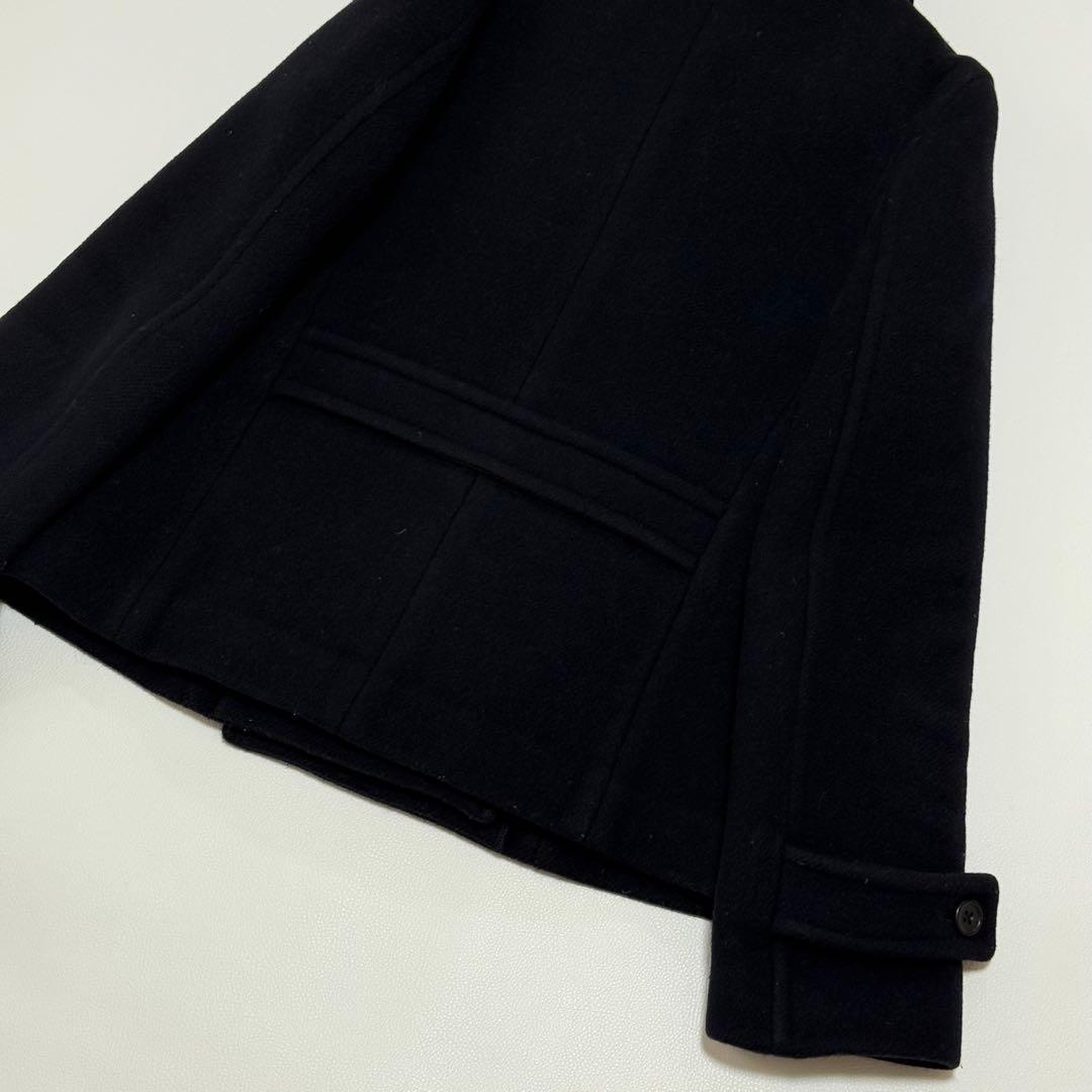 マーガレットハウエル Pコート カシミヤ混 ウール ダブル 日本製　Ⅱ