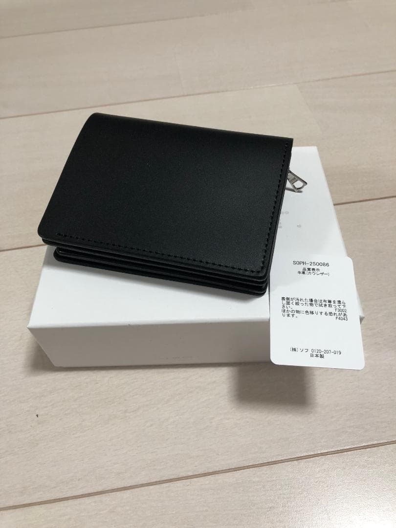 新品 SOPHNET. 25SS LEATHER WALLET ウォレット 財布