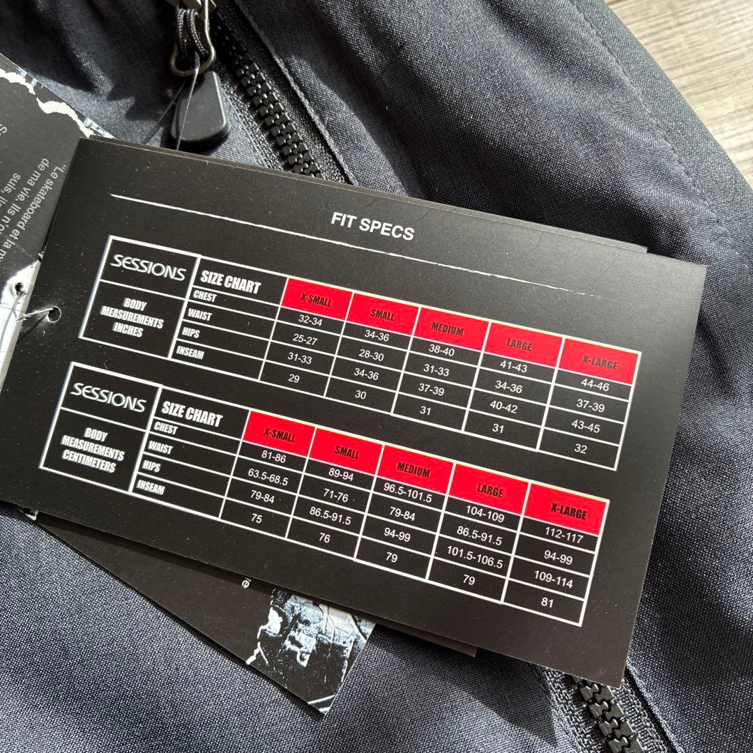 未使用 SESSIONS セッションズ スノーボードウェア ジャケット XL