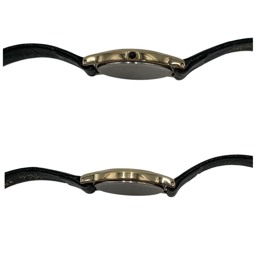 ✨新品電池✨稼働品 セイコー エクセリーヌ 文字盤ゴールド レディース