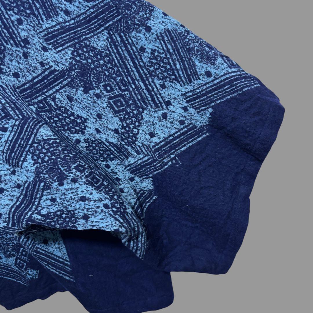 y's 総柄ワイドサルエルパンツ　ワイズ　ヨウジヤマモト