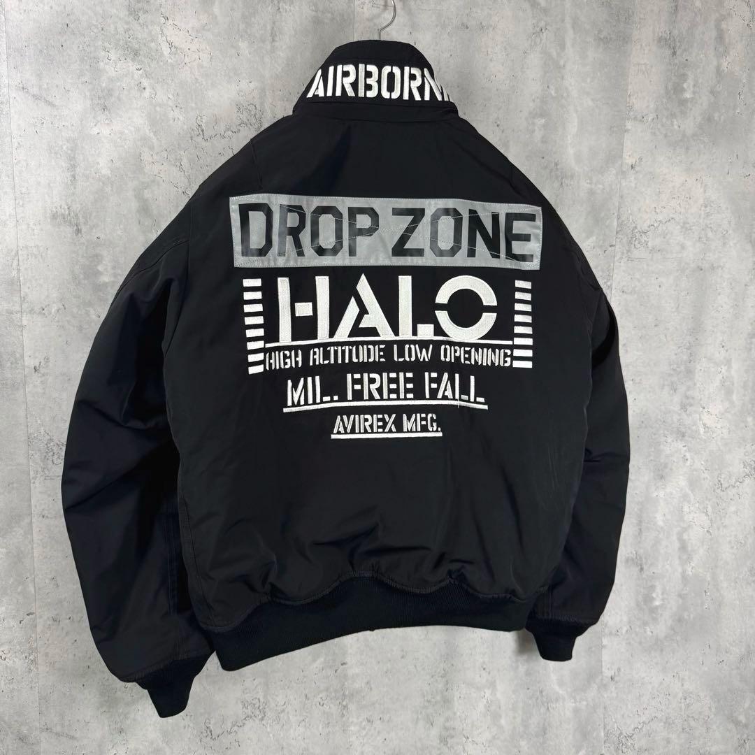 レア✨AVIREX AMC MA-1 MOD HALO フライトジャケット L
