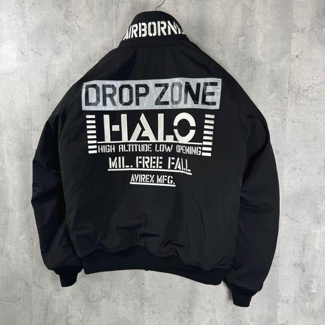 レア✨AVIREX AMC MA-1 MOD HALO フライトジャケット L
