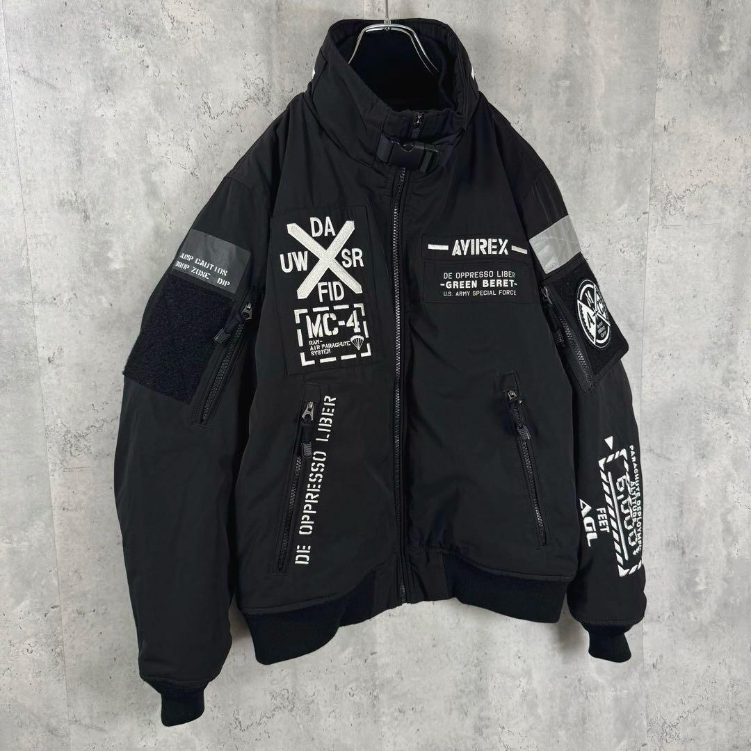 レア✨AVIREX AMC MA-1 MOD HALO フライトジャケット L